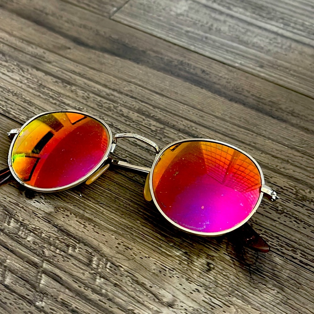Round mirror sunglasses no name
